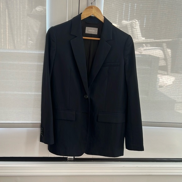 Everlane Cotton-Linen Blazer - Picture 1 of 7